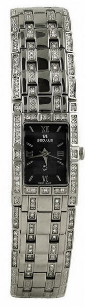 Seculus 1655.2.753 black, pnp with stones, pnp with stones