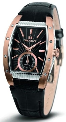Seculus 1667.2.1069 black, pvd-r, black leather
