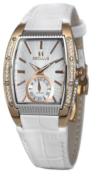 Seculus 1667.2.1069 white, pvd cz stones