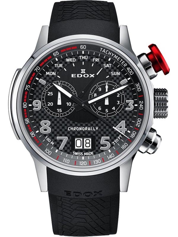 Edox 38001 TIN NRO3 Chronorally 48mm